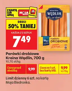 Biedronka Parówki Kraina Wędlin oferta