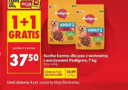 Biedronka Karma dla psa Pedigree oferta