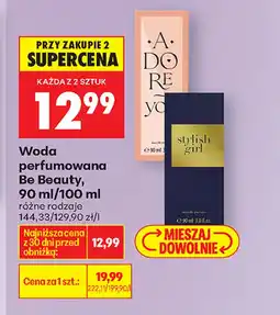 Biedronka Woda perfumowana Be Beauty oferta