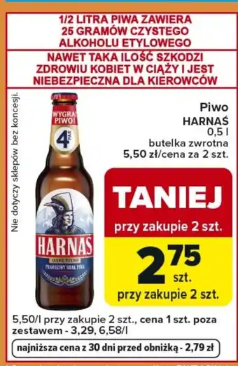 Carrefour Express Piwo Harnaś oferta