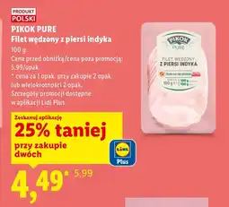 Lidl Filet z piersi indyka Pikok oferta