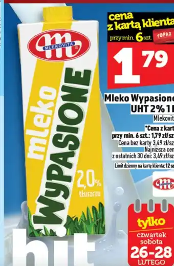 Topaz Mleko Mlekovita oferta