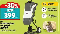 Biedronka Rozdrabniacz do gałęzi Nac oferta