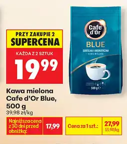 Biedronka Kawa mielona Cafe d'Or oferta
