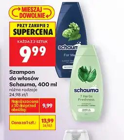 Biedronka Szampon Schauma oferta
