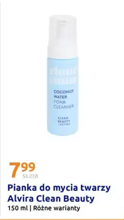 Action Pianka do mycia twarzy Alvira Clean Beauty oferta