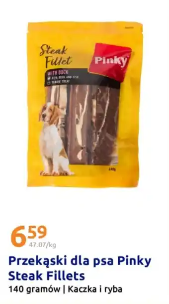 Action Przekąski dla psa Pinky Steak Fillets oferta