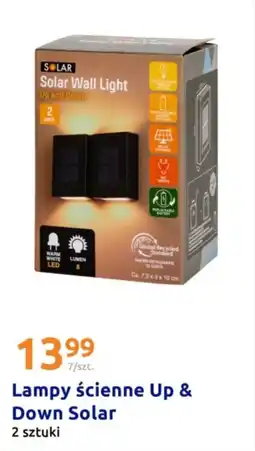 Action Lampy ścienne Up & Down Solar oferta