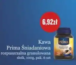 Specjał Kawa Prima Śniadaniowa rozpuszczalna granulowana oferta