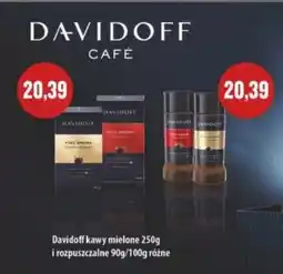 Specjał Davidoff kawy mielone / rozpuszczalne oferta