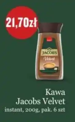Specjał Kawa Jacobs Velvet instant oferta