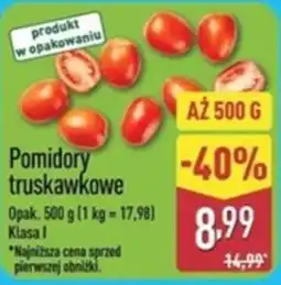ALDI Pomidory truskawkowe oferta
