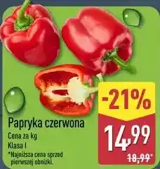 ALDI Papryka czerwona oferta