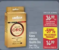 ALDI LAVAZZA Kawa mielona Qualità Oro oferta
