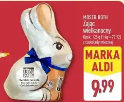 ALDI MOSER ROTH Zając wielkanocny oferta