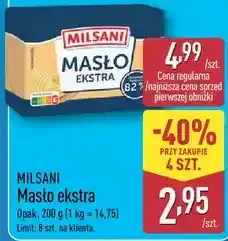 ALDI Milsani Masło ekstra oferta