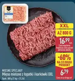 ALDI MIĘSNE SPECJAŁY Mięso mielone z łopatki i karkówki XXL oferta