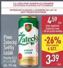 ALDI Piwo Žatecký Světlý Ležák oferta
