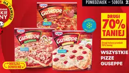 Biedronka Wszystkie pizze Guseppe (Salami, Ham & Mushroom, 4 Cheese) oferta