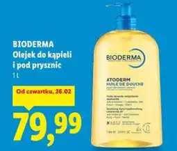 Lidl Bioderma Olejek do kąpieli i pod prysznic oferta