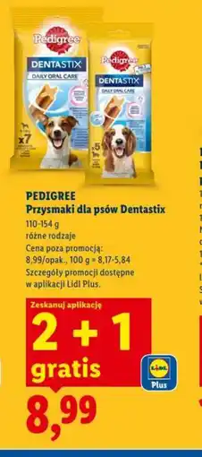 Lidl Pedigree Przysmaki dla psów Dentastix oferta