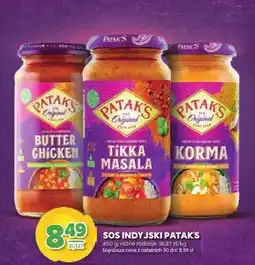Stokrotka Sos indyjski Butter Chicken, Tikka Masala, Korma oferta