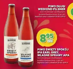 Stokrotka Piwo Święty Spokój IPA Earl Grey, Własne Sprawy APA oferta