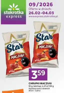 Stokrotka Chrupki Maczugi ketchup oferta
