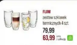 Stokrotka Zestaw szklanek termicznych Flow 4 szt oferta