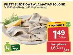 Stokrotka Filety śledziowe a la matias solone oferta