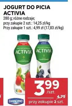 Stokrotka Jogurt do picia Activia różne rodzaje oferta