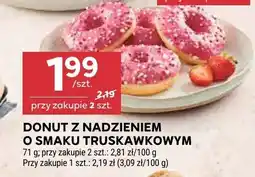 Stokrotka Donut z nadzieniem o smaku truskawkowym oferta