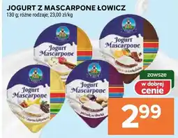 Stokrotka Jogurt z mascarpone Łowicz różne rodzaje oferta