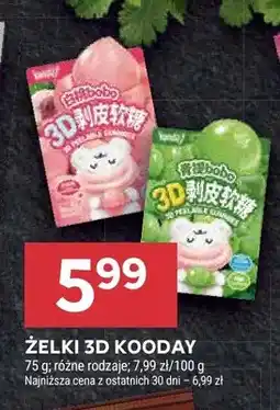 Stokrotka Żelki 3D Kooday oferta