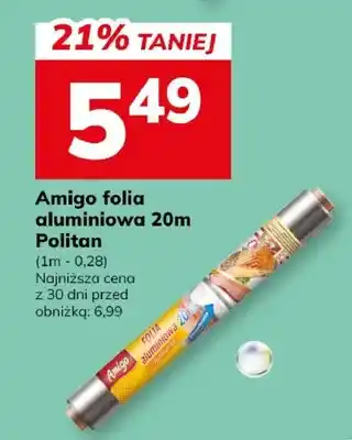 Folia aluminiowa 20m
