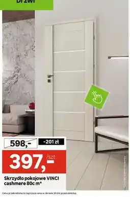 Leroy Merlin Drzwi skrzydło pokojowe cashmere 80cm oferta