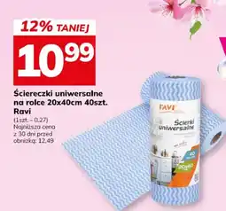 Hitpol Ściereczki uniwersalne na rolce 20x40cm 40szt oferta