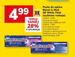 Hitpol Pasta do zębów Blend-a-Med. 3D White 75ml (różne rodzaje) oferta