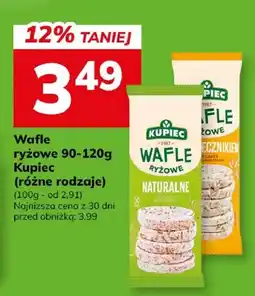 Hitpol Wafle ryżowe Kupiec różne rodzaje oferta