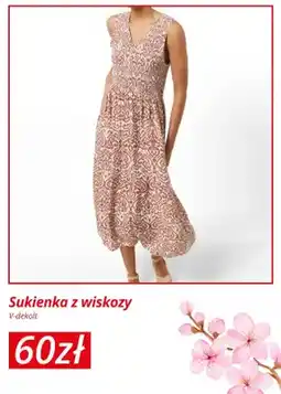 KiK Sukienka z wiskozy V-dekolt oferta