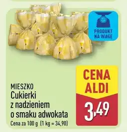 ALDI Mieszko cukierki z nadzieniem o smaku adwokatu oferta