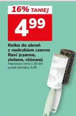 Hitpol Rolka do ubrań z wkładem czarna Ravi (czarna, zielona, różowa) oferta