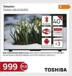 Kakto Telewizor Toshiba 40LA2363DG oferta