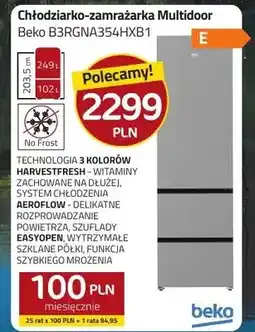 Kakto Chłodziarko-zamrażarka Multidoor B3RGNA354HXB1 oferta