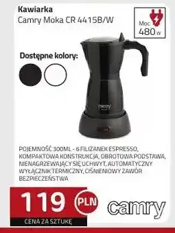 Kakto Kawiarka Camry Moka CR 4415B/W oferta