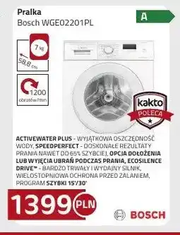 Kakto Pralka WGE02201PL oferta