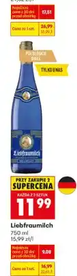 Biedronka Wino Liebfraumilch oferta