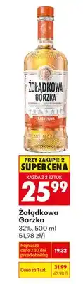 Biedronka Wódka Żołądkowa Gorzka oferta