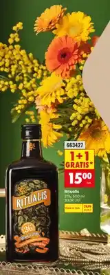 Biedronka Likier Ritualis 1+1 GRATIS oferta