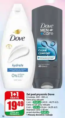 Dino Żel pod prysznic hydrate 0% SLES oferta